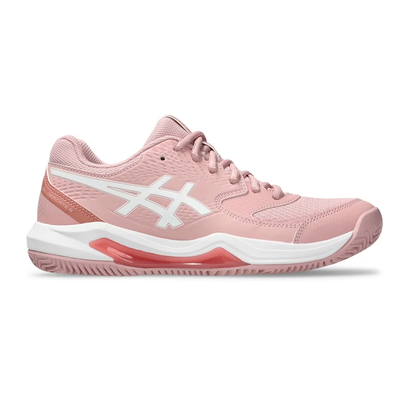 Gel-Dedicate 8 Sandplatzschuh Damen - rosa, weiß