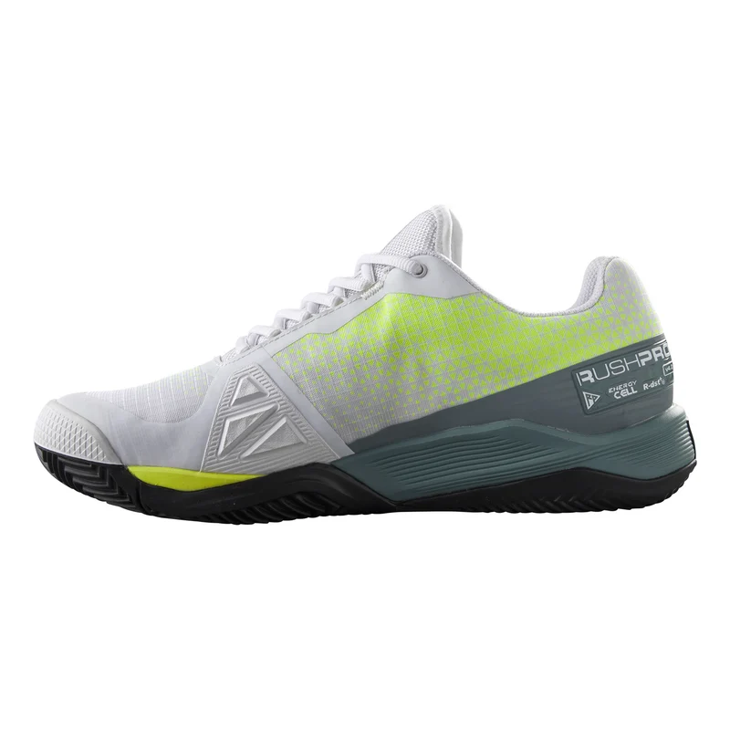 Rush Pro 4.0 Sandplatzschuh Herren-Weiß,Grau