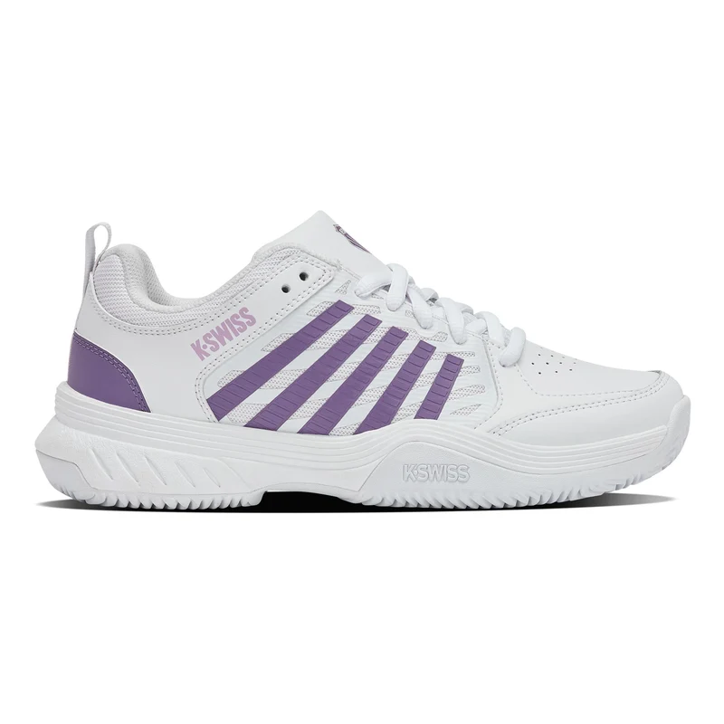 Court Express 2 Sandplatzschuh Damen - weiß, lavendel