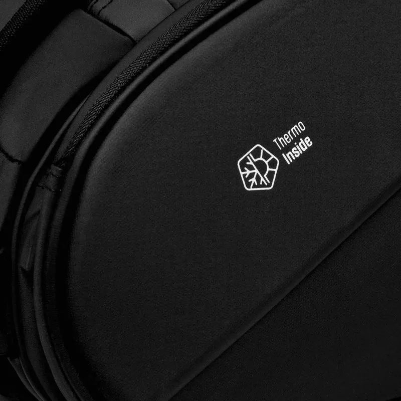 HARD EVA BLACK Padelschlägertasche -schwarz, schwarz