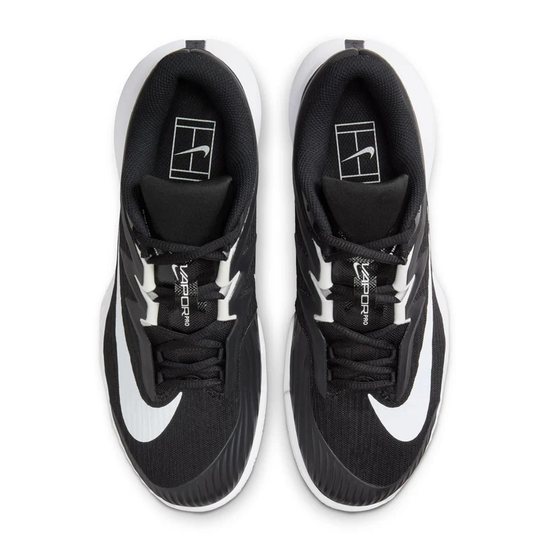 Zoom Vapor Pro 3 Sandplatzschuh Damen-schwarz, weiß