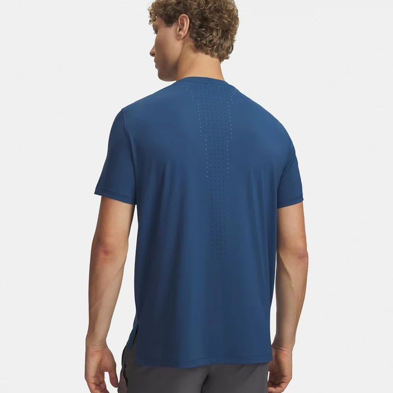 Velociti Pro Laufshirt Herren - blau, silber