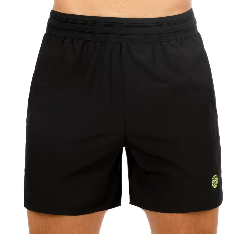 Night Flash Lasercut Shorts Herren - schwarz