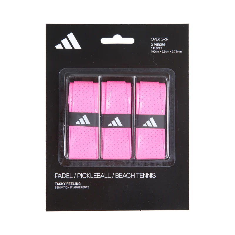Padel Overgrip 3er Pack-Pink