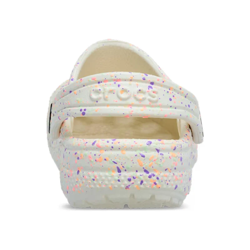 Classic Paint Splatter Badelatschen Kinder - beige, mehrfarbig