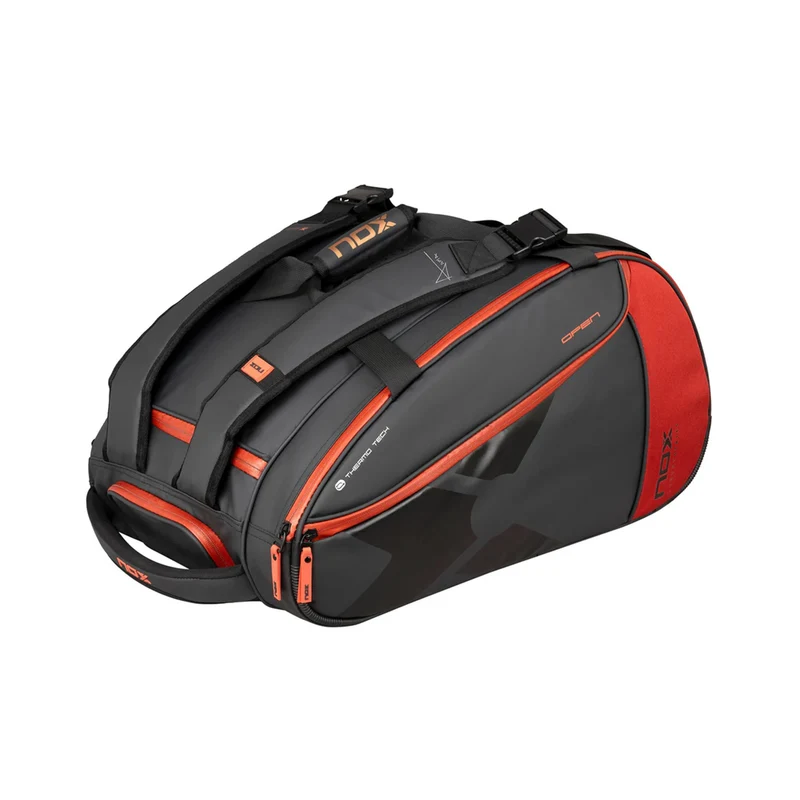 Open Series Padelschlägertasche-Schwarz,Orange