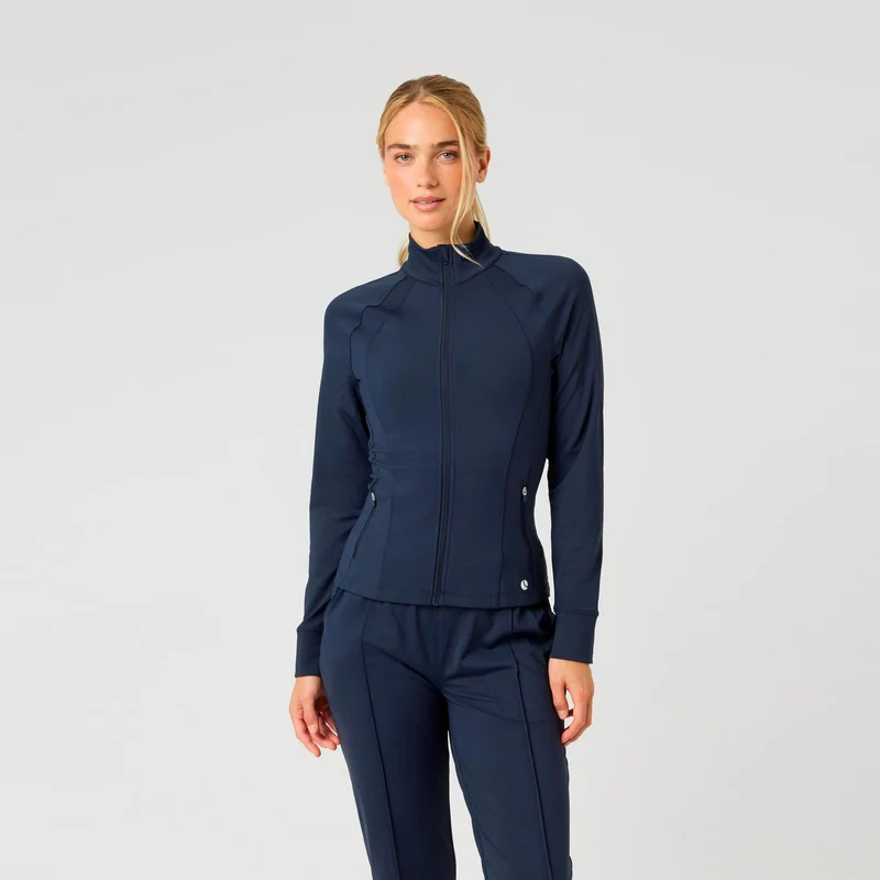Ace Track Trainingsjacke Damen - dunkelblau