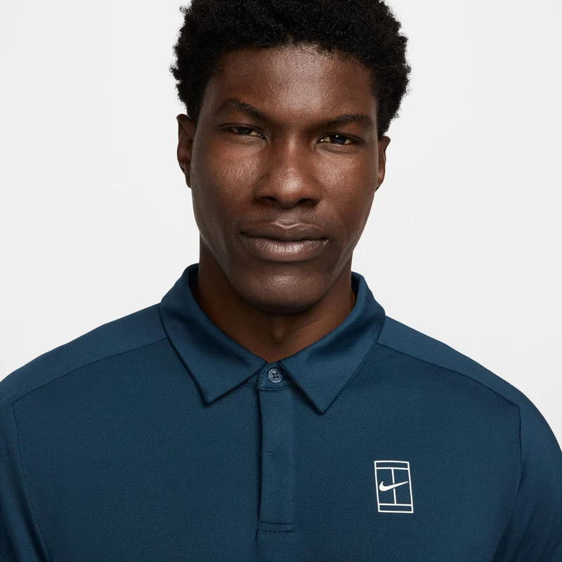 Court Dri-Fit Advantage Polo Herren-Dunkelblau,Weiß