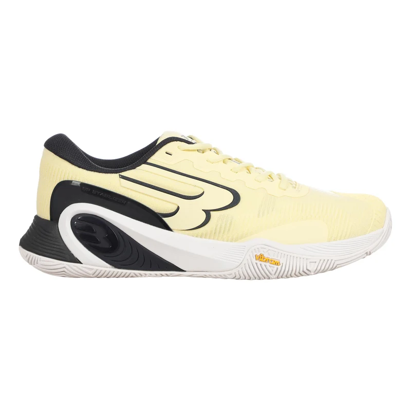 Hack Padelschuh Herren - gelb, schwarz