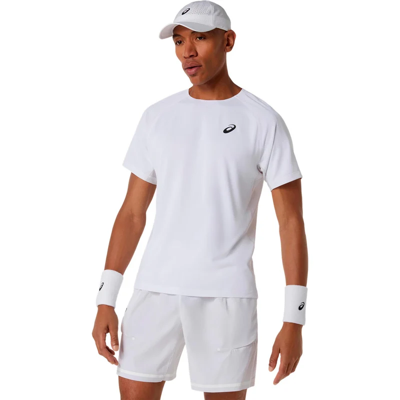 Match T-Shirt Herren-weiß