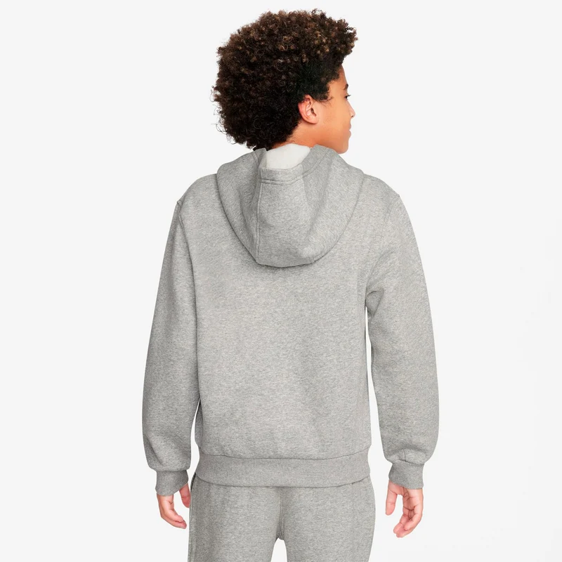 Club Fleece Full-Zip Sweatjacke Kinder - grau