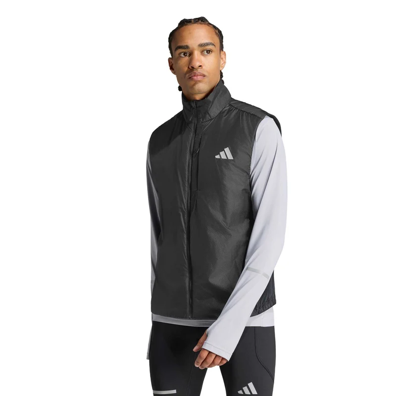 adi365 Warm Laufweste Herren - schwarz