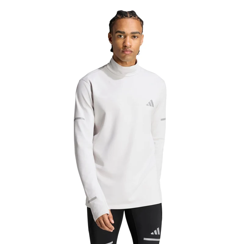 adi365 Warm Laufshirt Herren - grau