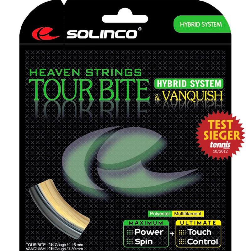 Tour Bite 6,8m Silber + Vanquish 6,3m Saitenset 13,1m-Silber,Nude