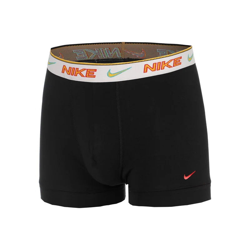 Essential Cotton Stretch Trunk Boxer Short 3er Pack Herren - grau