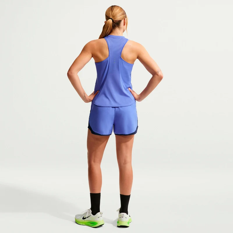 Swift Lauftop Damen - blau, silber