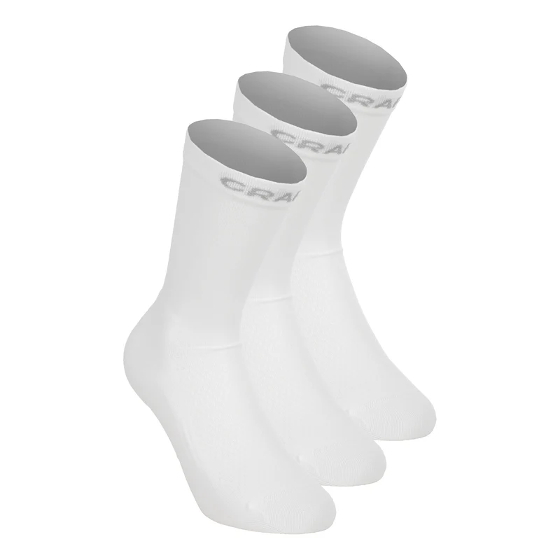 Core Dry High Laufsocken Unisex - weiß