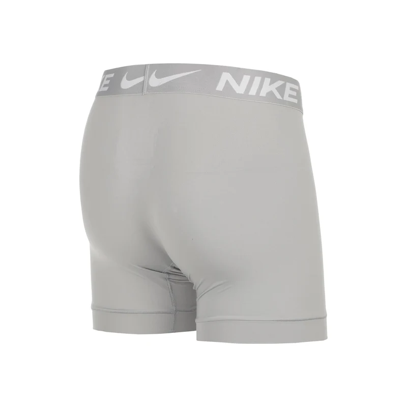 Essential Cotton Stretch Trunk Boxer Short 3er Pack Herren - hellgrau