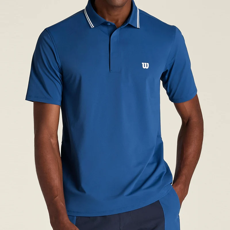 Challengers Technical Polo Herren - hellblau