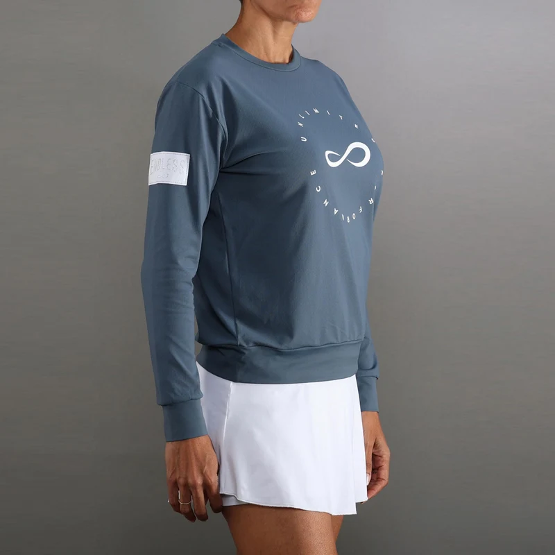 INNER TECH Sweatshirt Damen - blau