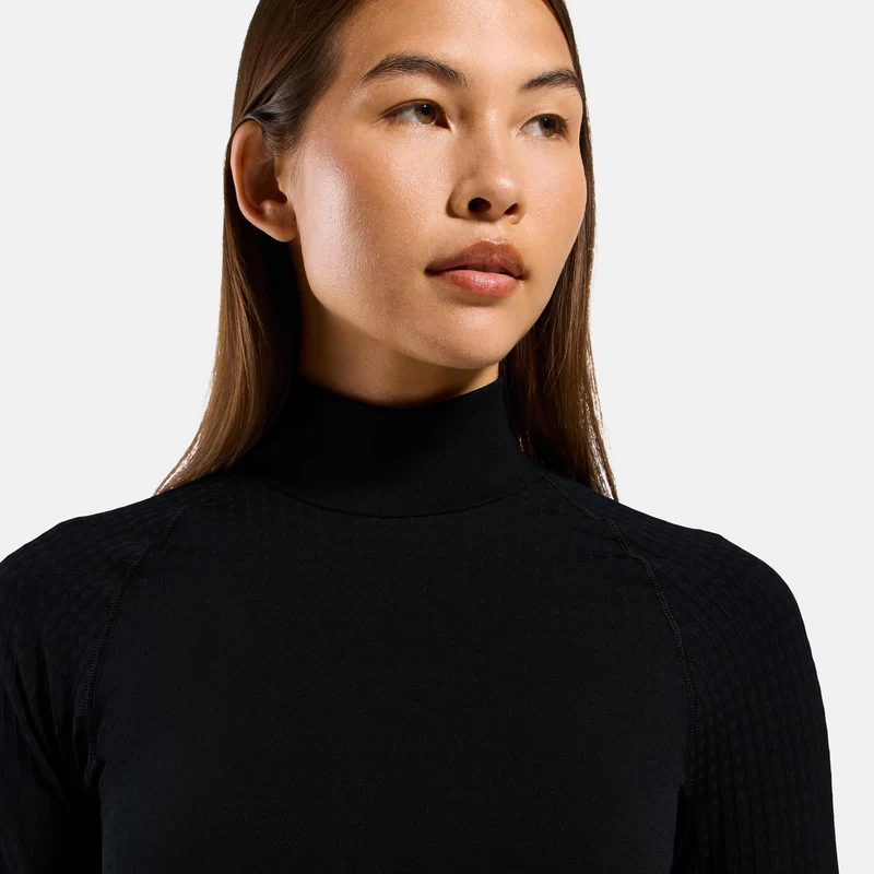Performance Warm Unterhemd Damen - schwarz