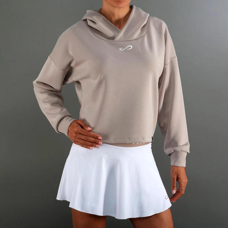 Hypersoft Hoody Damen-beige