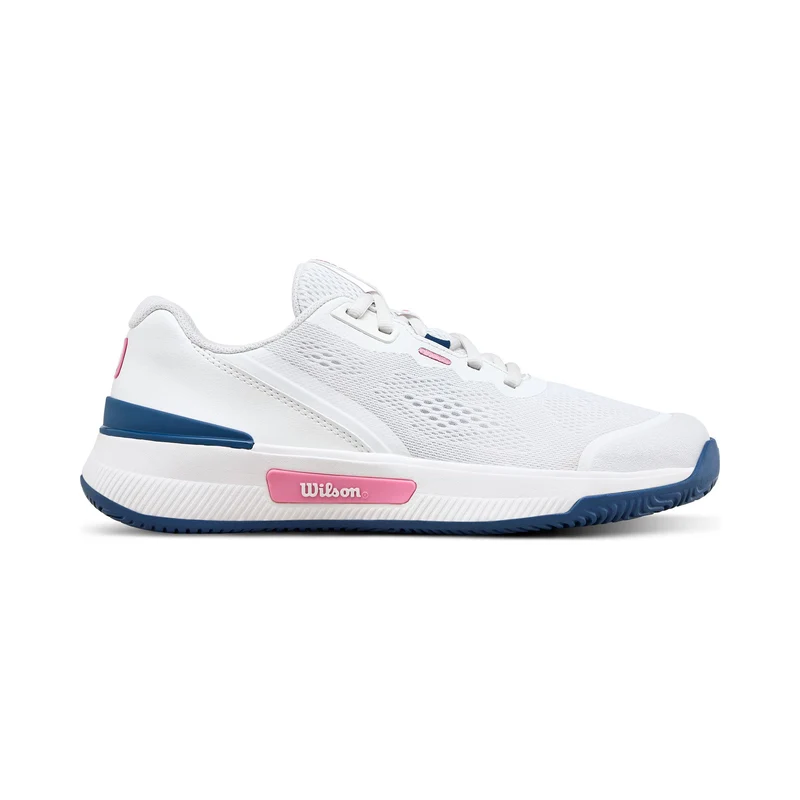 Intrigue Pro Jr Allcourtschuh Kinder - weiß, blau
