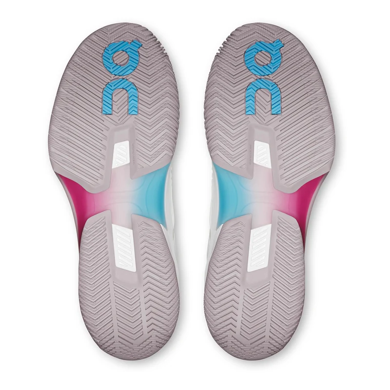 THE ROGER Pro Fire Allcourtschuh Herren - weiß, pink