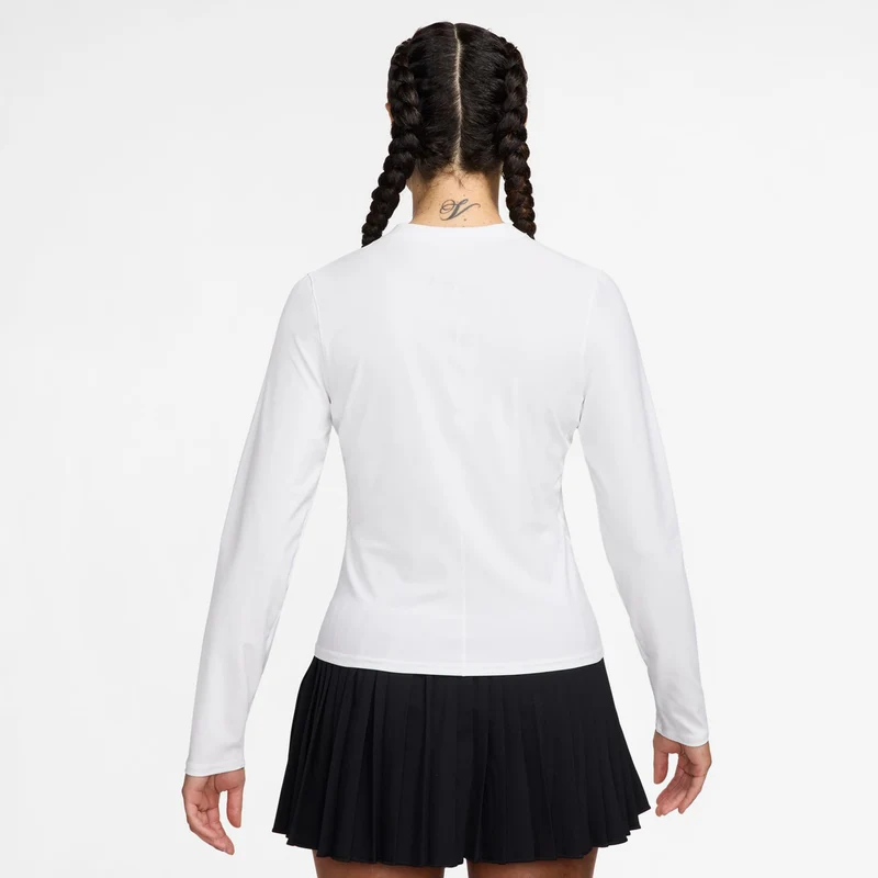 Court Dri-Fit Advantage Longsleeve Damen-Weiß,Weiß