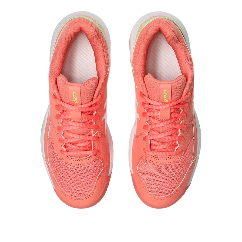 GEL-DEDICATE 8 PADEL Padelschuh Damen-koralle, weiß