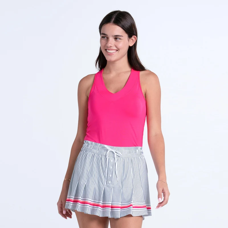 High Waist Lavish Lane Rock Damen - weiß, schwarz