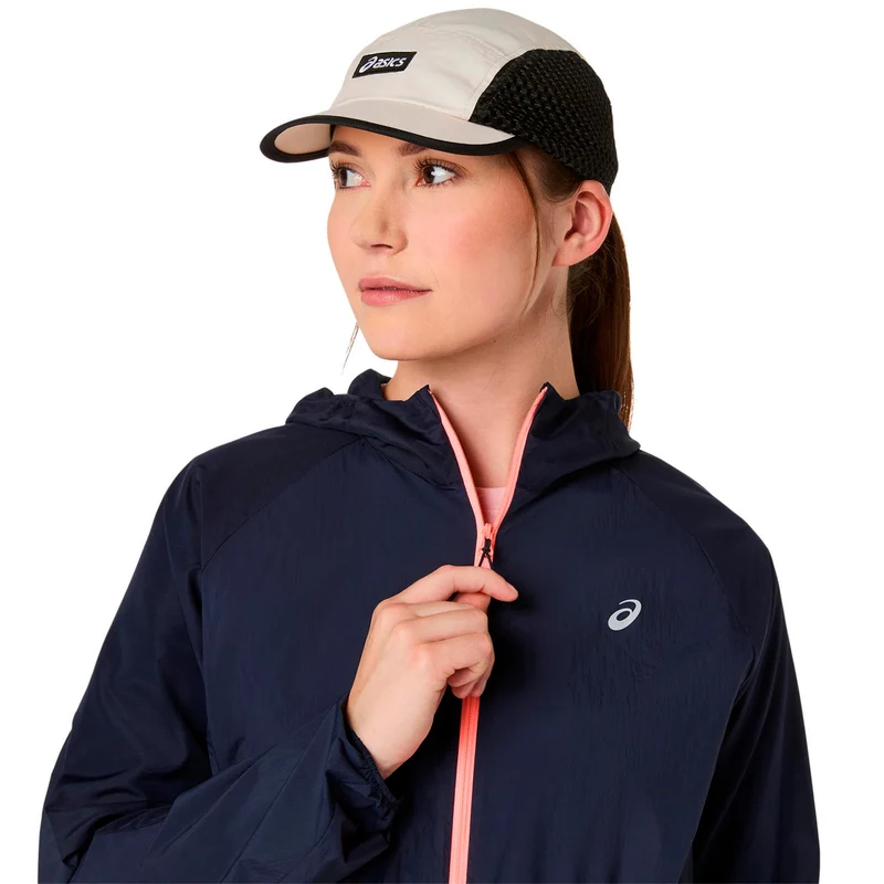 Road Packable Laufjacke Damen - dunkelblau