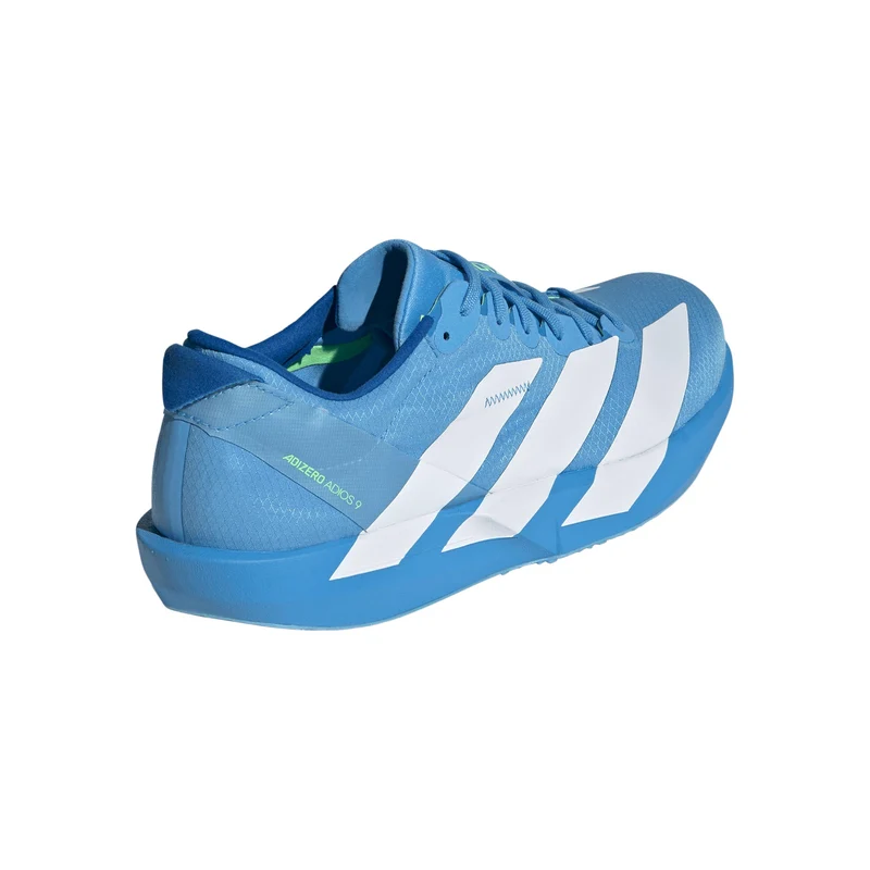 adizero Adios 9 Wettkampfschuh Damen - blau, weiß