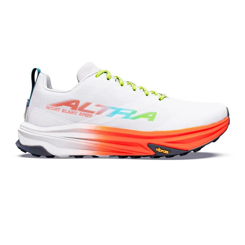 Mont Blanc Speed Trailschuh Damen - weiß, koralle