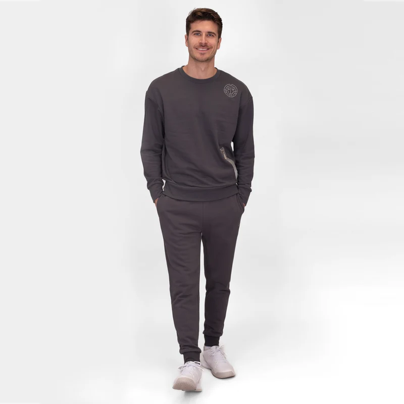 Chill Crew Sweatshirt Herren-Dunkelgrau