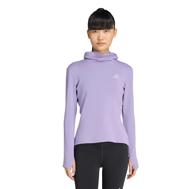 adi365 Winterized Laufshirt Damen - lila