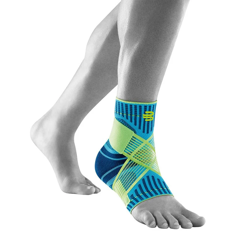 Sports Ankle Support Fußgelenkbandage Rechts-Türkis,Limette