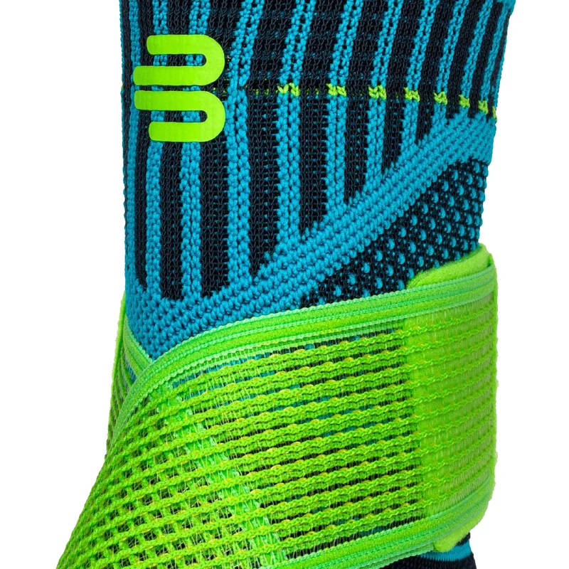 Sports Ankle Support Fußgelenkbandage Rechts-Türkis,Limette