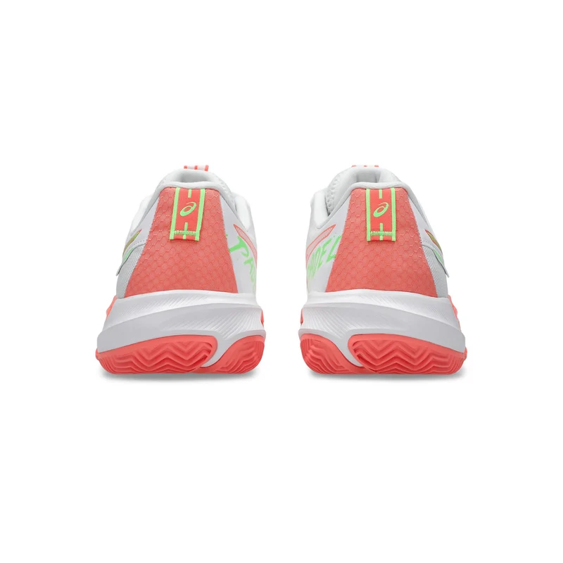 Gel-Challenger 15 Padelschuh Damen - weiß, koralle
