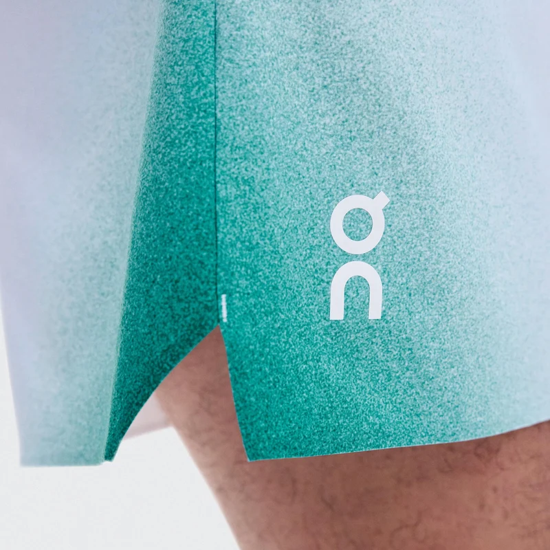 5Inch Court Swing Shorts Herren - weiß, grün