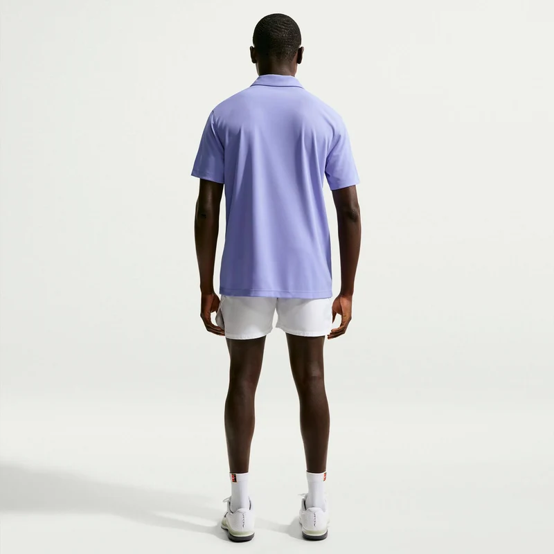 Dri-Fit Victory Court Solid Polo Herren - blaugrau