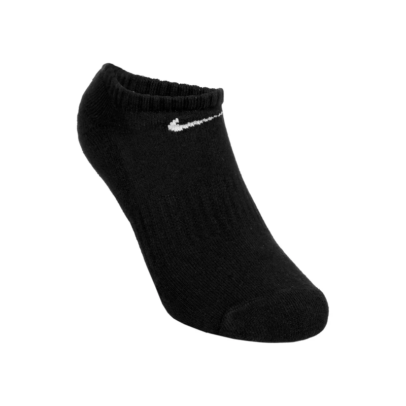 Everyday Lightweight No Show Tennissocken 3er Pack Unisex - schwarz, weiß