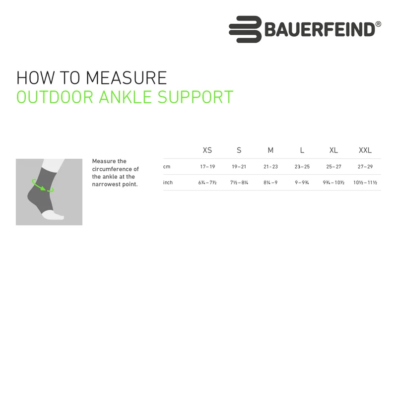 Sports Ankle Support Fußgelenkbandage Links-Schwarz