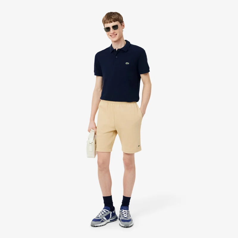 Shorts Herren - beige, grün