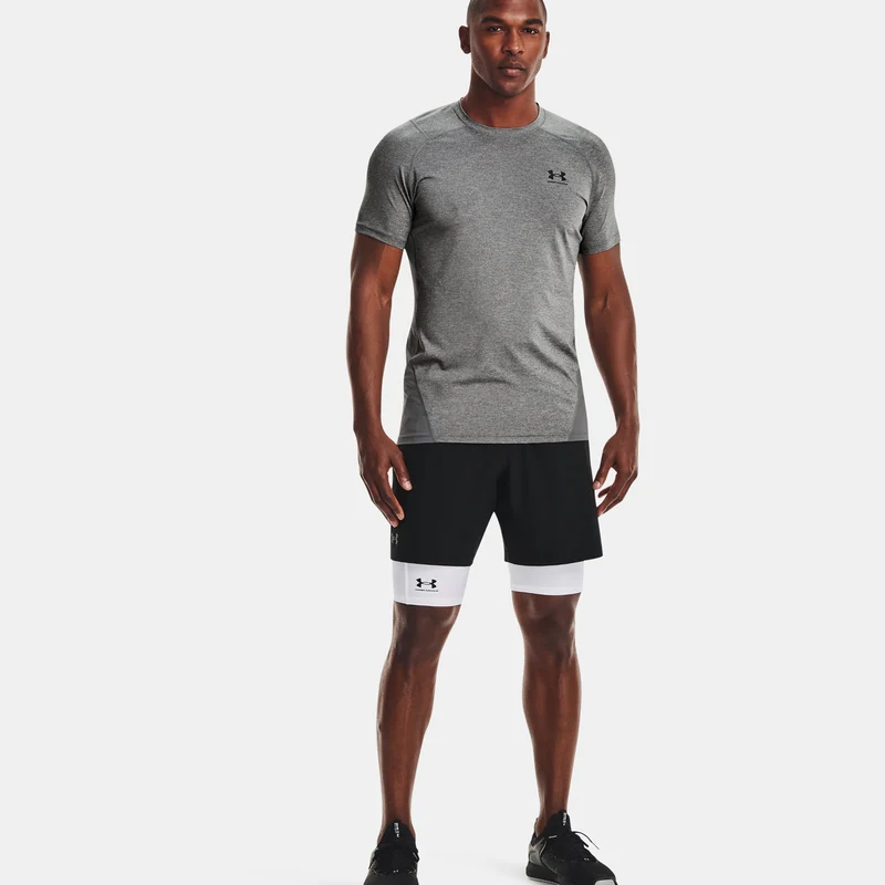 Heatgear Long Shorts Herren-Weiß