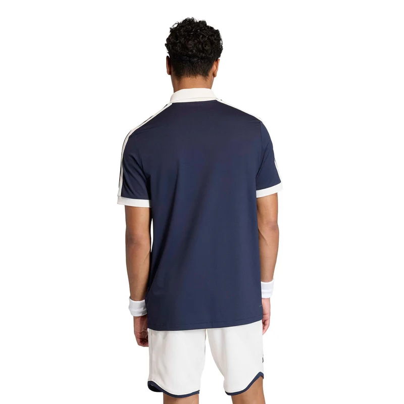 Classics Polo Herren - dunkelblau, beige