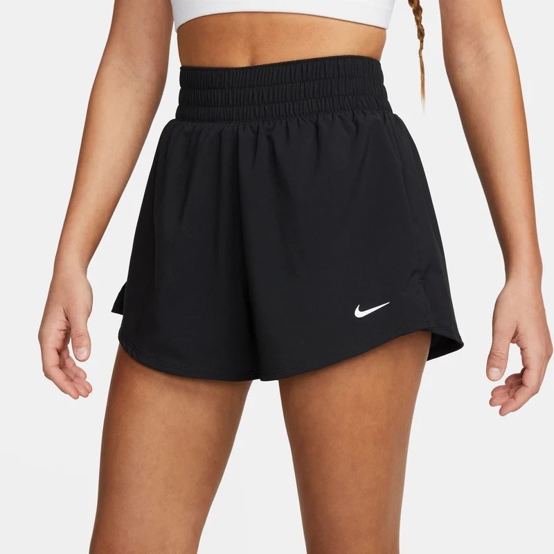 Dri-Fit One High Rise 2in1 3in Shorts Damen - schwarz