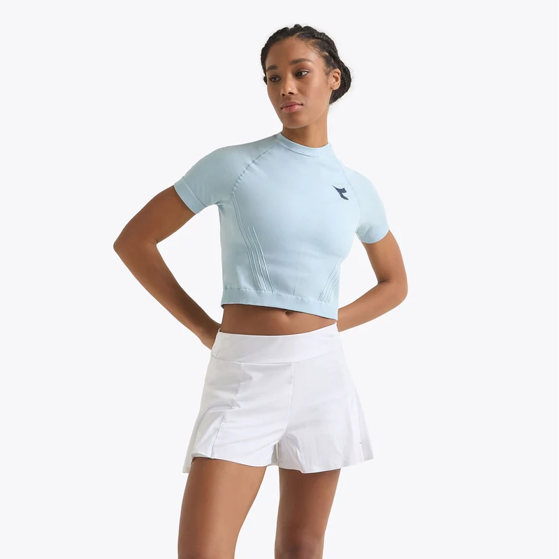 L. Icon Stratouno T-Shirt Damen-Hellblau