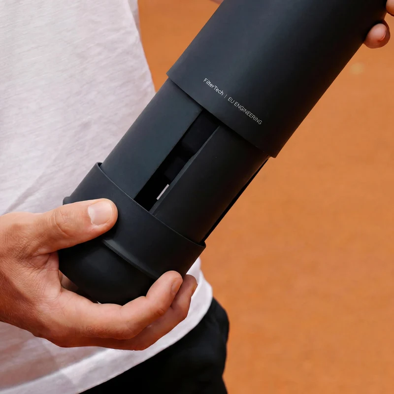 Tennis Filter Tech Drucklufterzeuger - dunkelblau