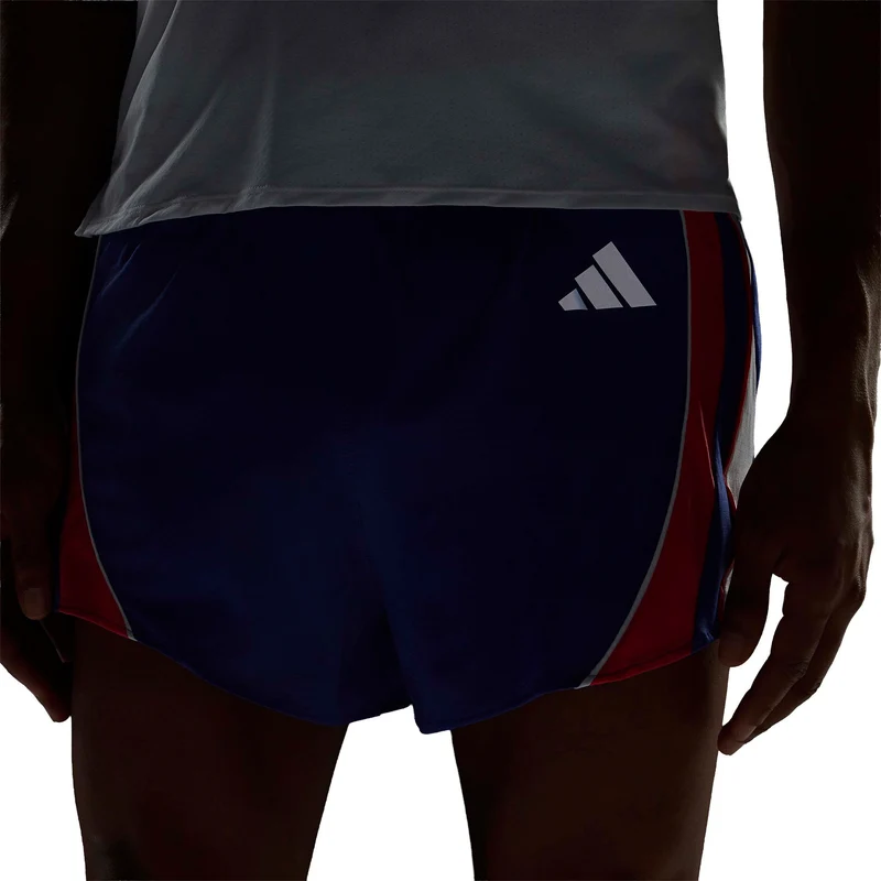 adizero Archive Laufshorts Herren - blau, rot